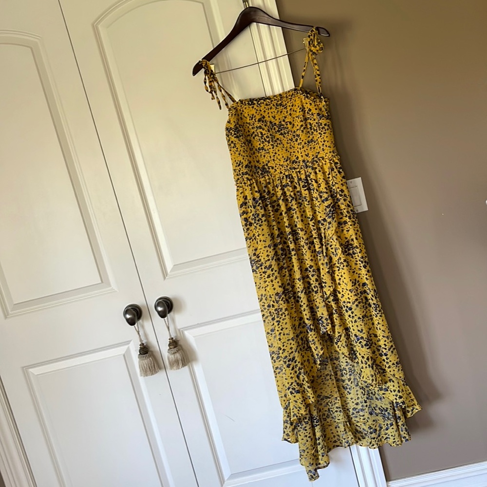 She and sky maxi dress